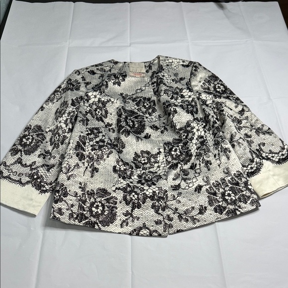 The Limited Black and White Floral Blazer - Picture 1 of 3